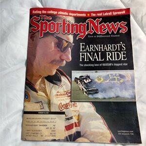 Sporting News Magazine Feb 26 2001 Dale Earnhardt Sr Final Ride